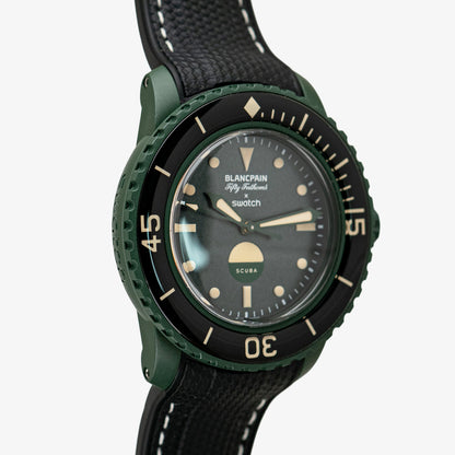 Blancpain Fifty Fathoms Scuba by Swatch Green 42mm