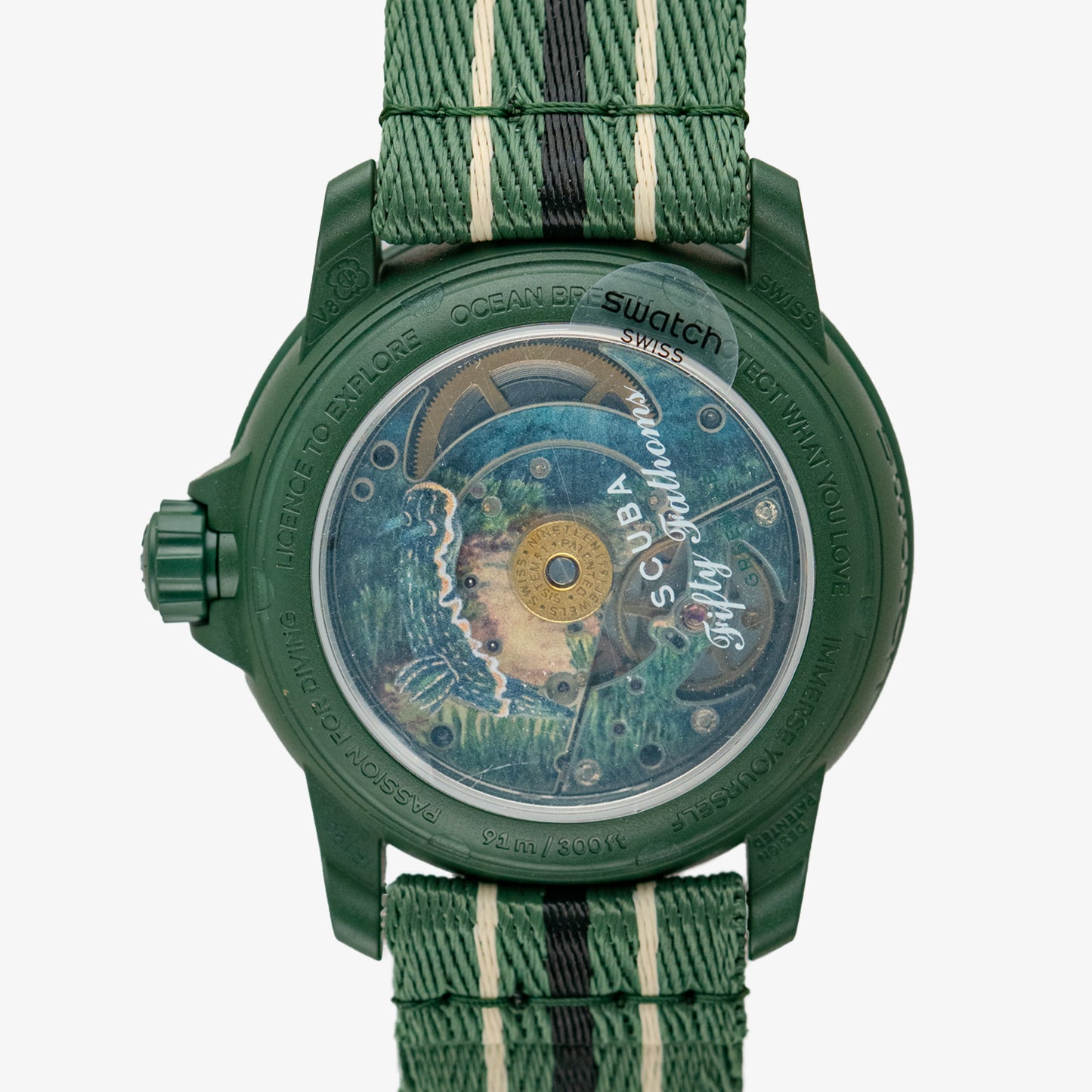 Blancpain Fifty Fathoms Scuba by Swatch Green 42mm