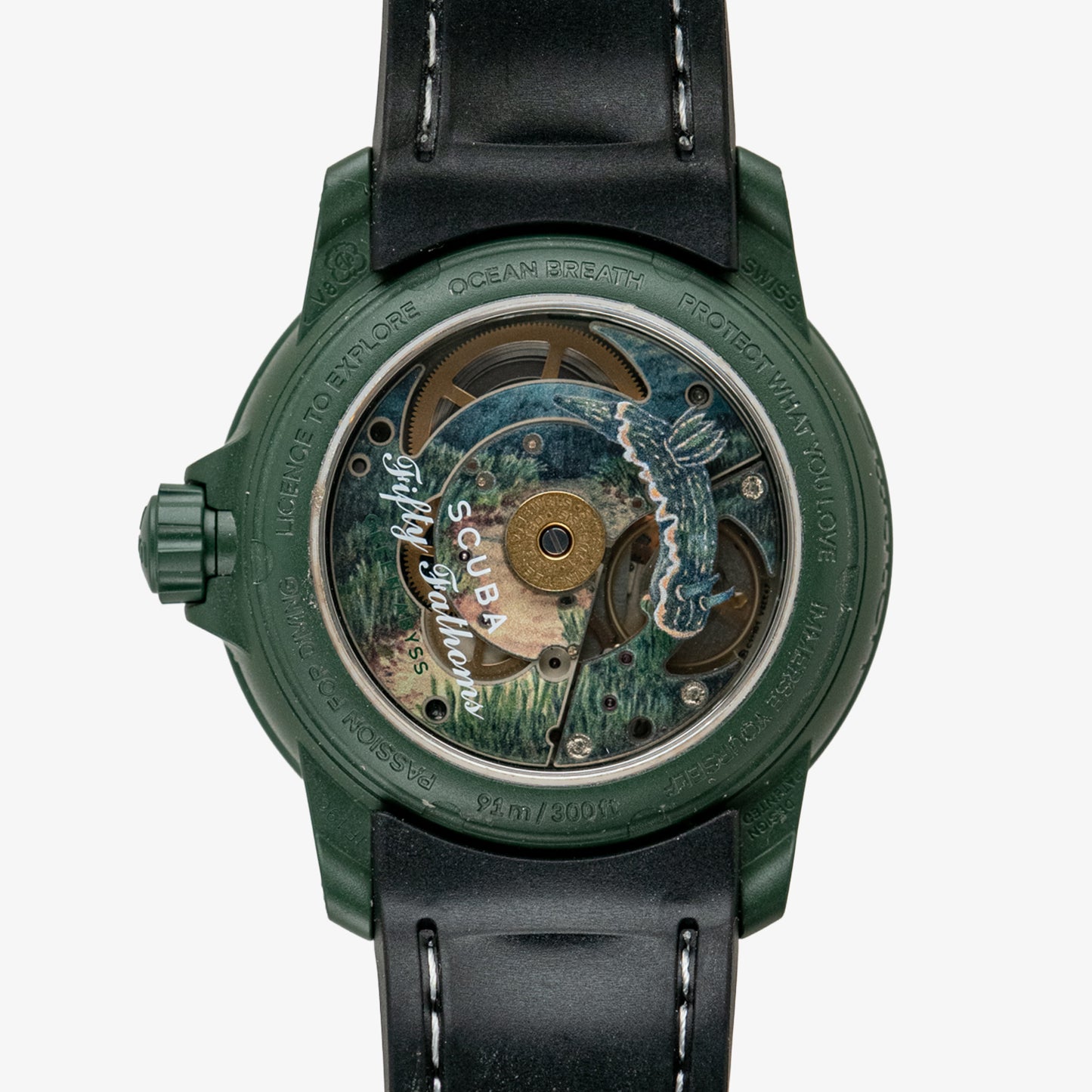 Blancpain Fifty Fathoms Scuba by Swatch Green 42mm