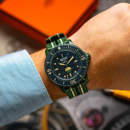 Blancpain Fifty Fathoms Scuba by Swatch Green 42mm