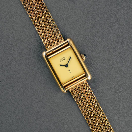 Cartier Tank Must de Cartier Quartz Yelow Gold 23mm