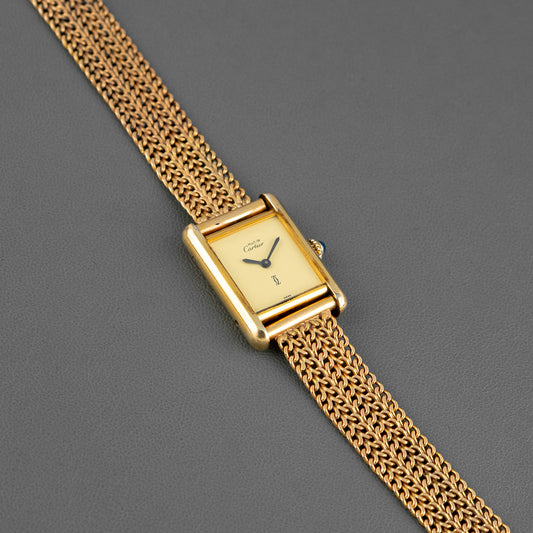 Cartier Tank Must de Cartier Quartz Yelow Gold 23mm