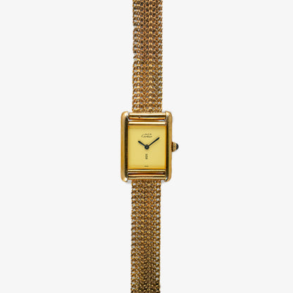 Cartier Tank Must de Cartier Quartz Yelow Gold 23mm