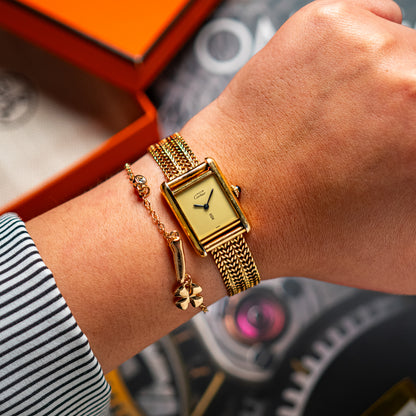 Cartier Tank Must de Cartier Quartz Yelow Gold 23mm