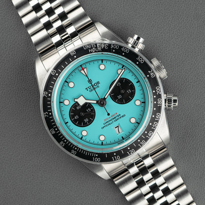 Tudor Black Bay Chrono Turquoise Dial Steel 41mm