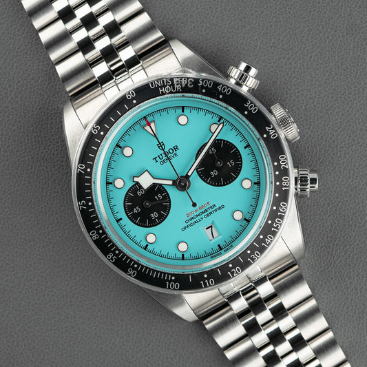 Tudor Black Bay Chrono Turquoise Dial Steel 41mm