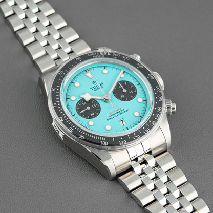 Tudor Black Bay Chrono Turquoise Dial Steel 41mm