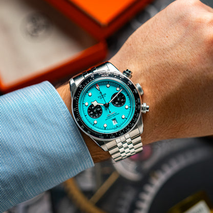 Tudor Black Bay Chrono Turquoise Dial Steel 41mm