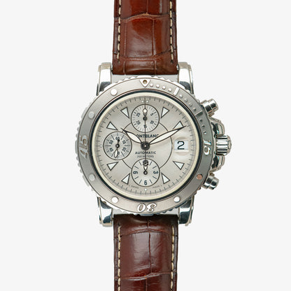 Montblanc Chrono Sport Automatic Silver Dial 41mm