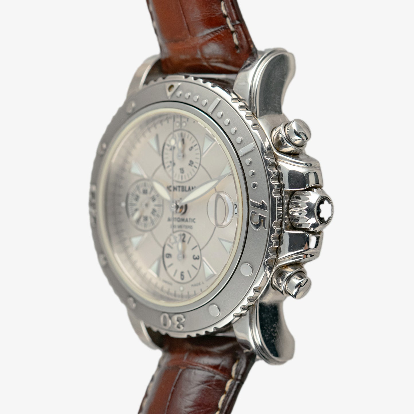 Montblanc Chrono Sport Automatic Silver Dial 41mm