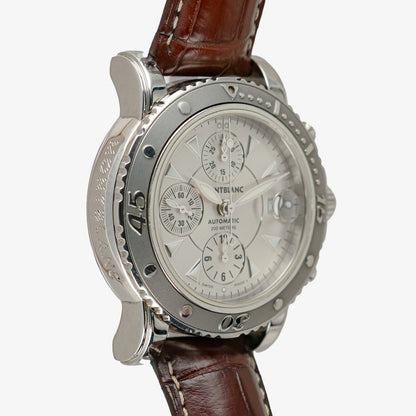 Montblanc Chrono Sport Automatic Silver Dial 41mm