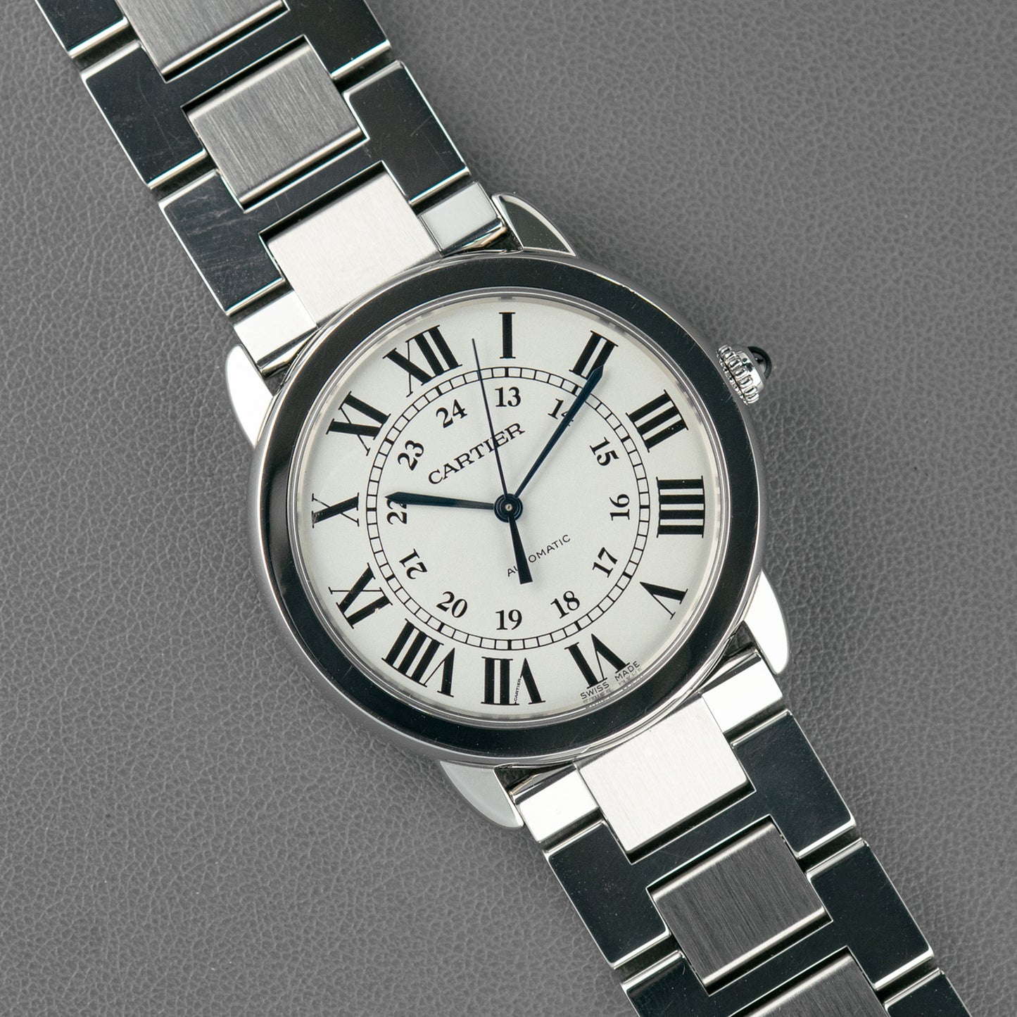 Cartier Ronde Solo Automatic Steel Silver Dial 42mm