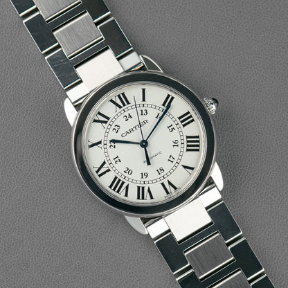 Cartier Ronde Solo Automatic Steel Silver Dial 42mm