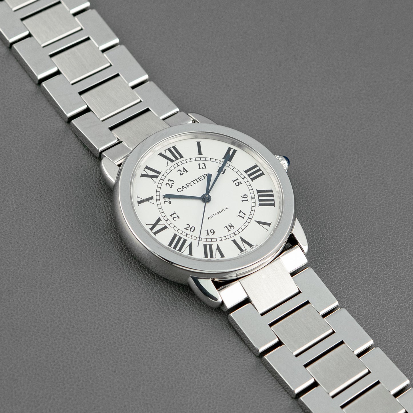 Cartier Ronde Solo Automatic Steel Silver Dial 42mm