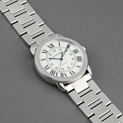 Cartier Ronde Solo Automatic Steel Silver Dial 42mm