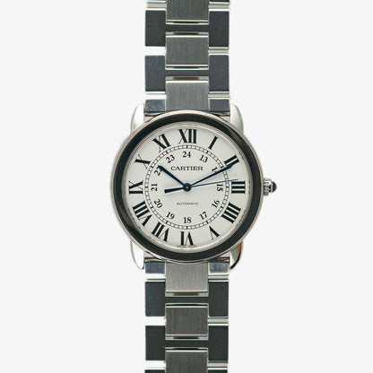 Cartier Ronde Solo Automatic Steel Silver Dial 42mm