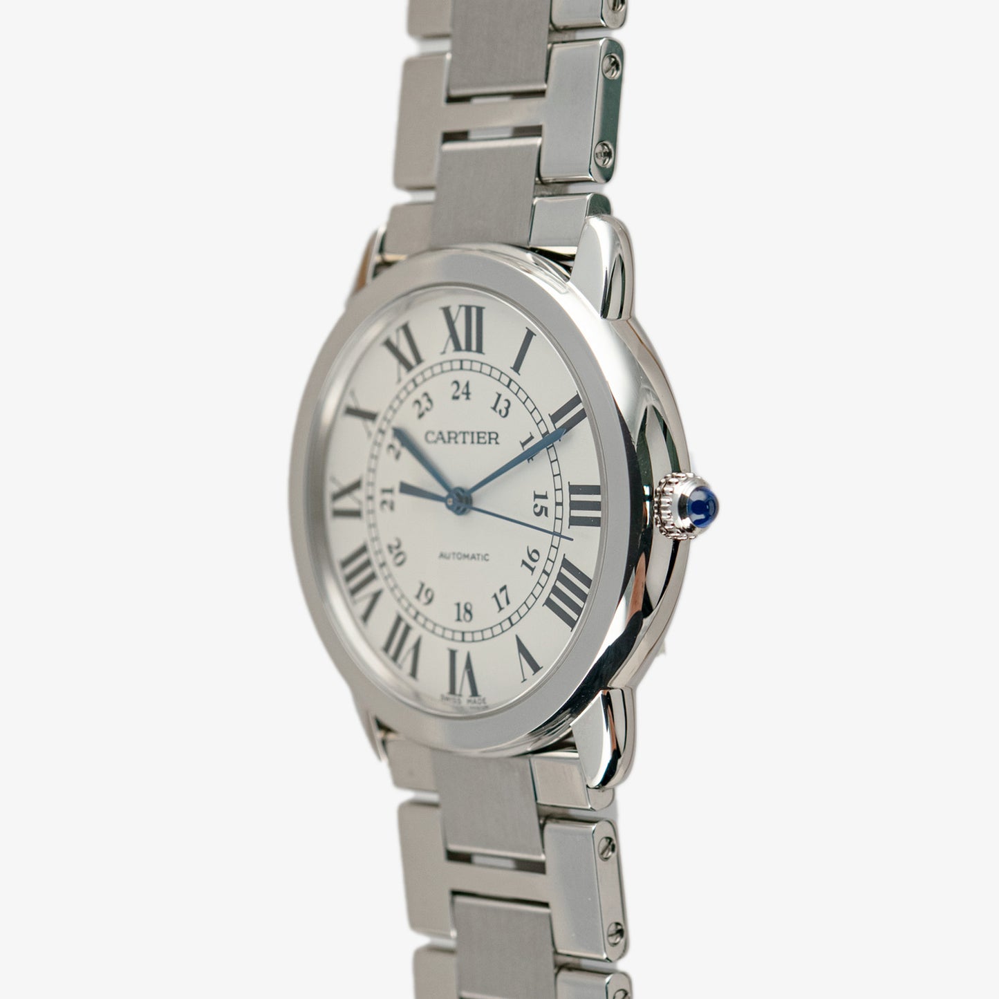 Cartier Ronde Solo Automatic Steel Silver Dial 42mm