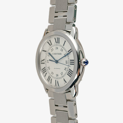 Cartier Ronde Solo Automatic Steel Silver Dial 42mm