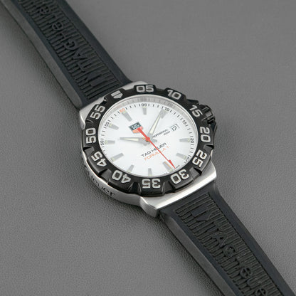 TAG Heuer Formula 1 Quartz White Dial Steel 41mm