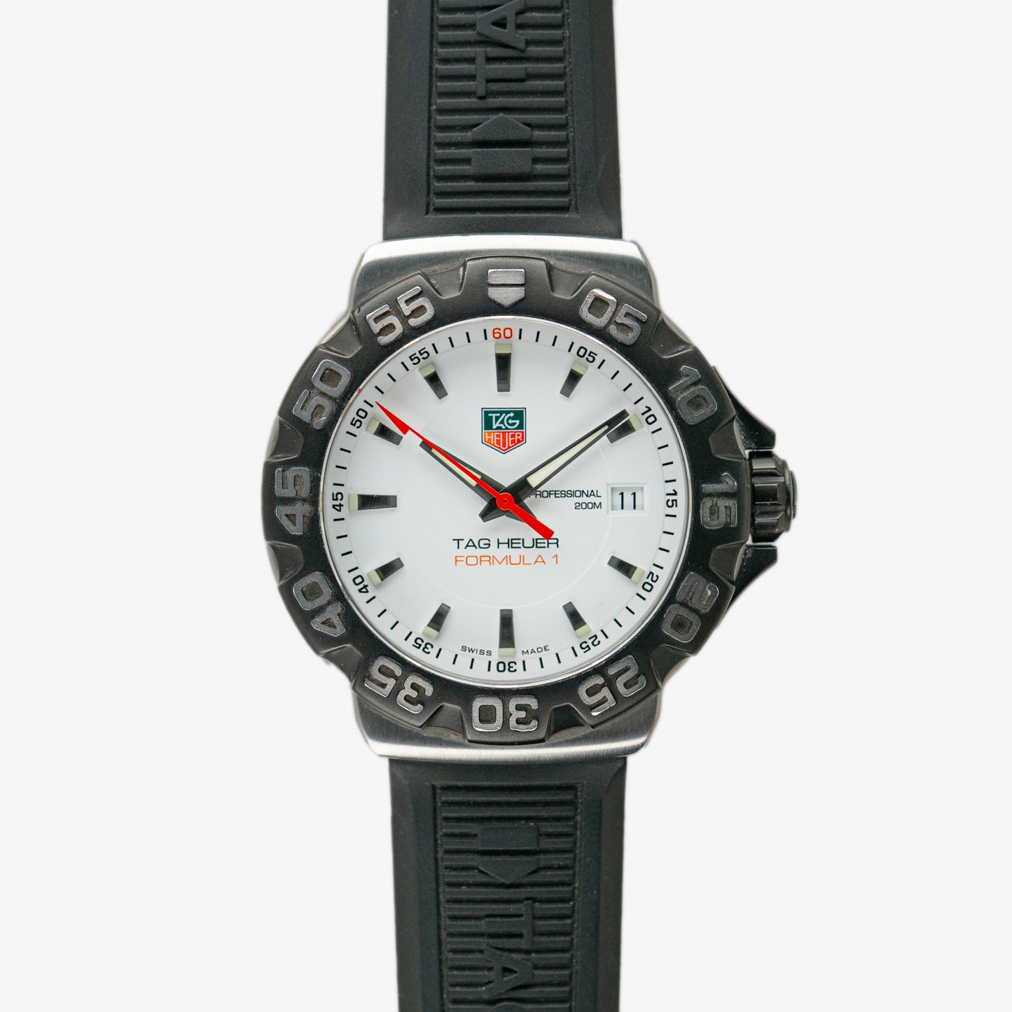 TAG Heuer Formula 1 Quartz White Dial Steel 41mm