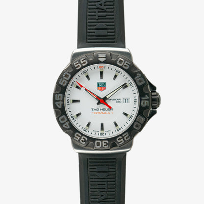 TAG Heuer Formula 1 Quartz White Dial Steel 41mm