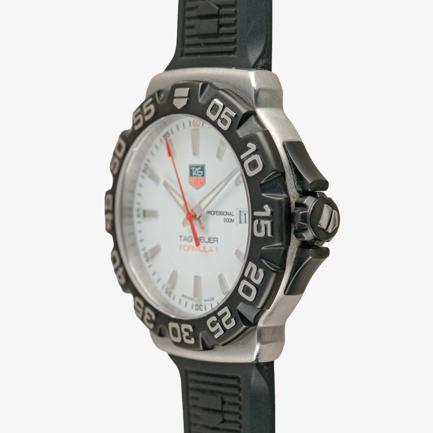 TAG Heuer Formula 1 Quartz White Dial Steel 41mm