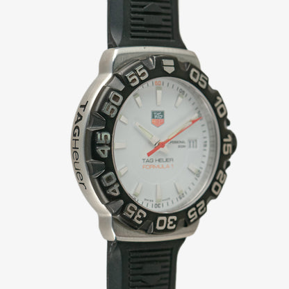 TAG Heuer Formula 1 Quartz White Dial Steel 41mm