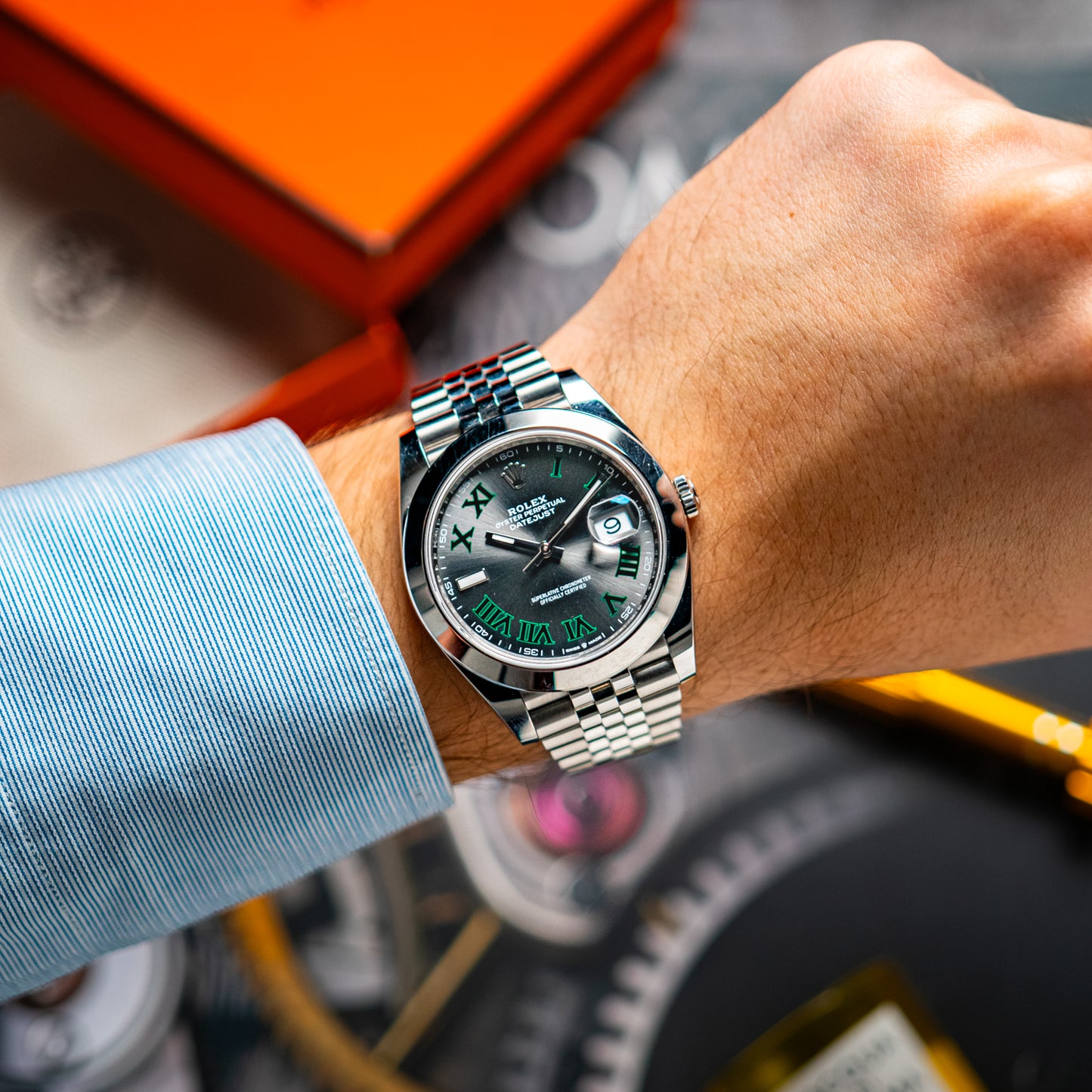 Rolex Datejust 126300 Automatic Wimbledon 41mm