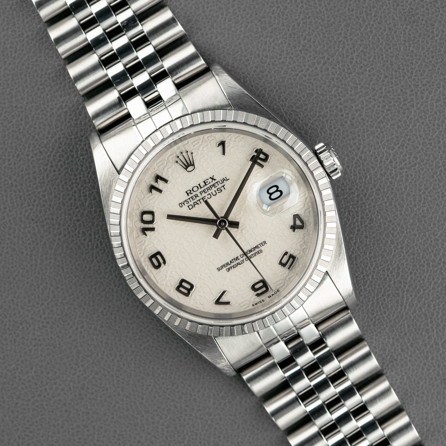 Rolex Datejust 16220 Jubilee Anniversary Dial 36mm