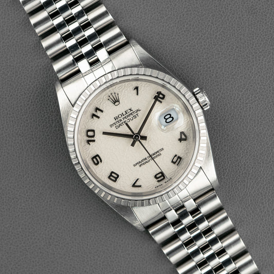 Rolex Datejust 16220 Jubilee Anniversary Dial 36mm