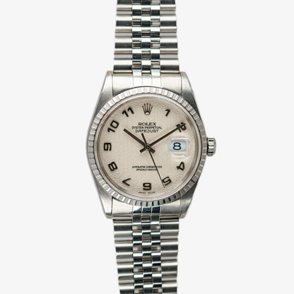 Rolex Datejust 16220 Jubilee Anniversary Dial 36mm