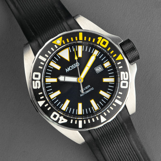 Mosso Diver 500M Automatic Black Dial 48mm