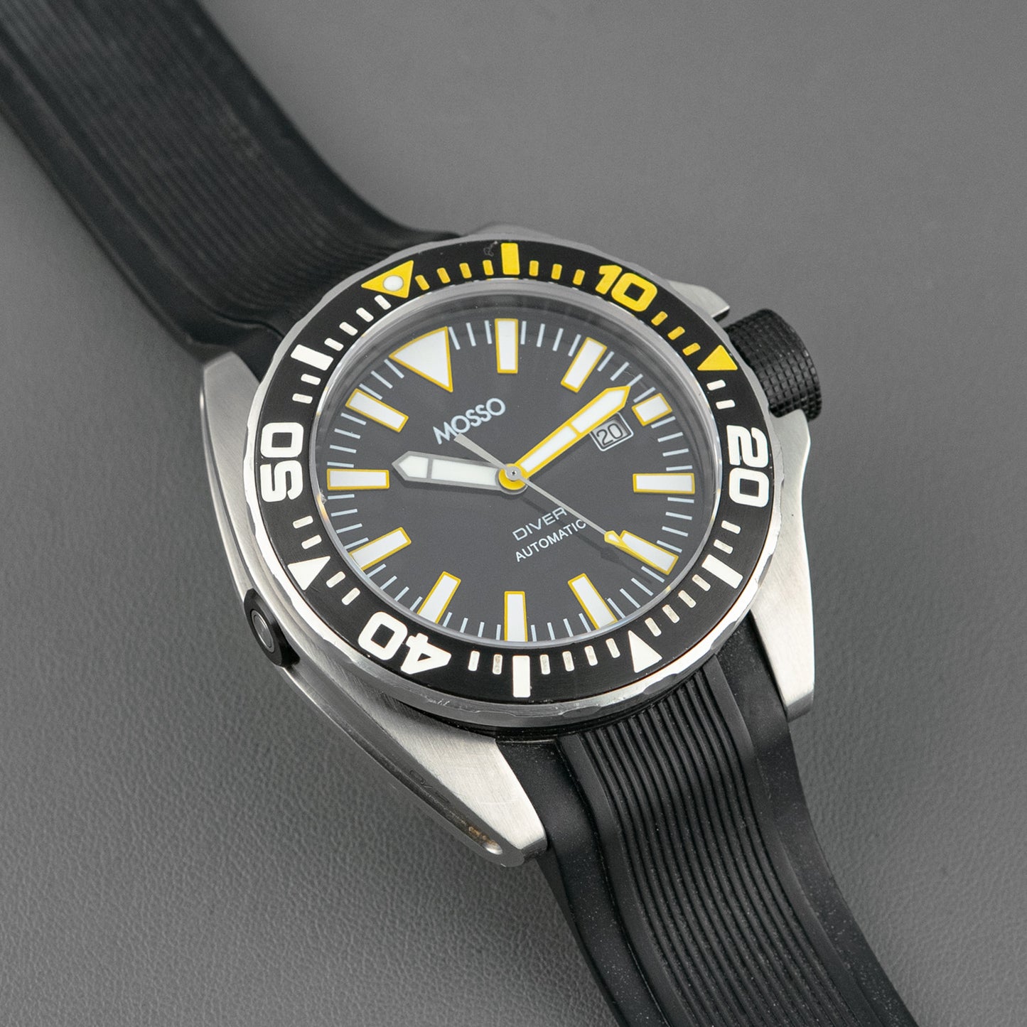 Mosso Diver 500M Automatic Black Dial 48mm