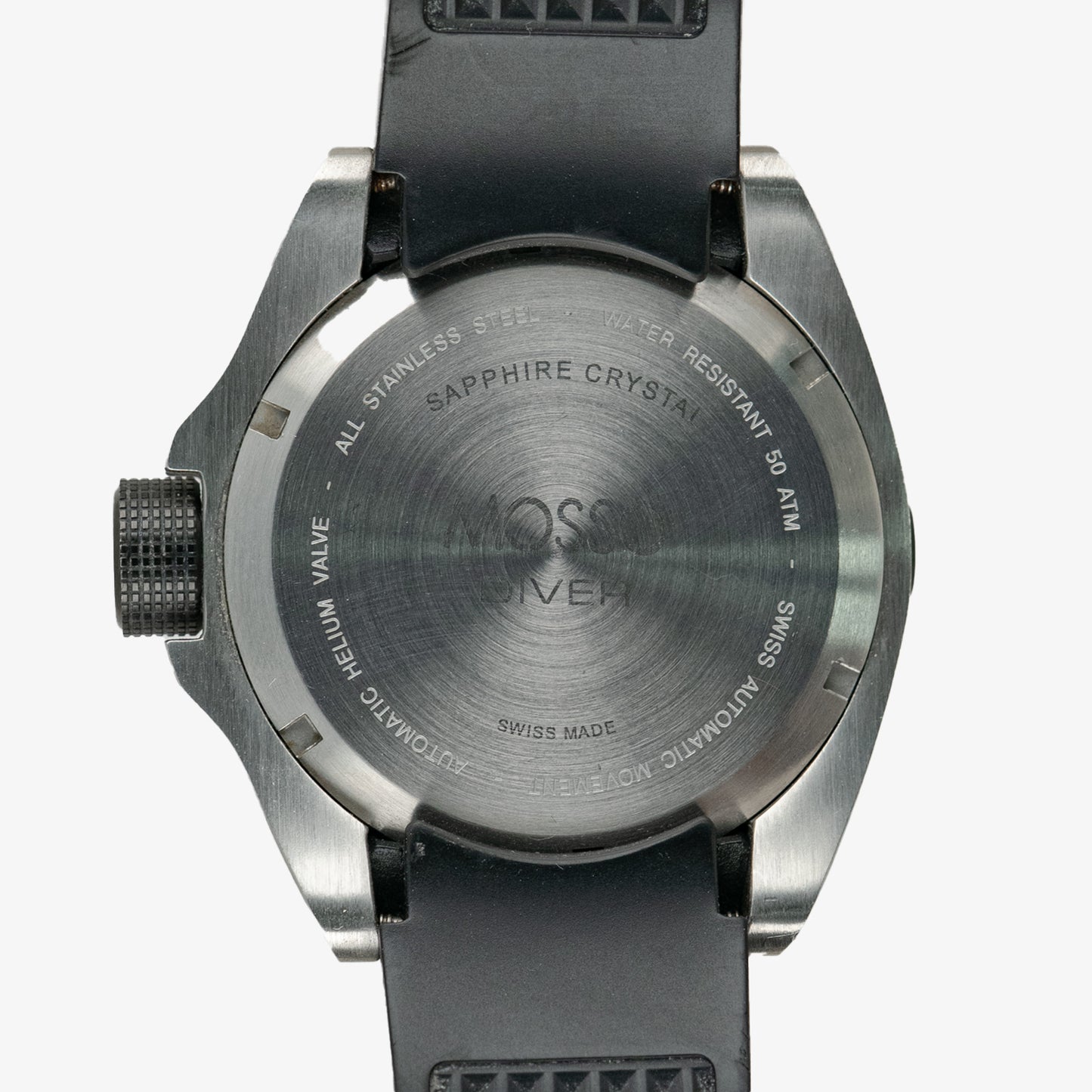 Mosso Diver 500M Automatic Black Dial 48mm