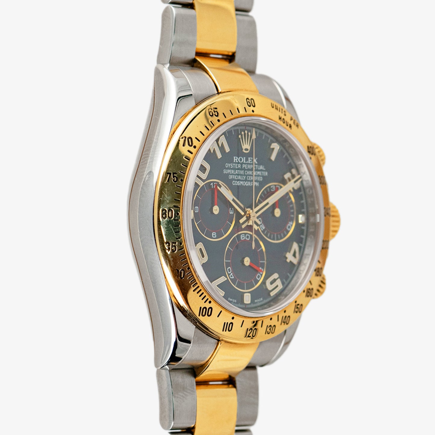 Rolex Daytona 116523 Two-Tone Blue Racing Dial 40mm