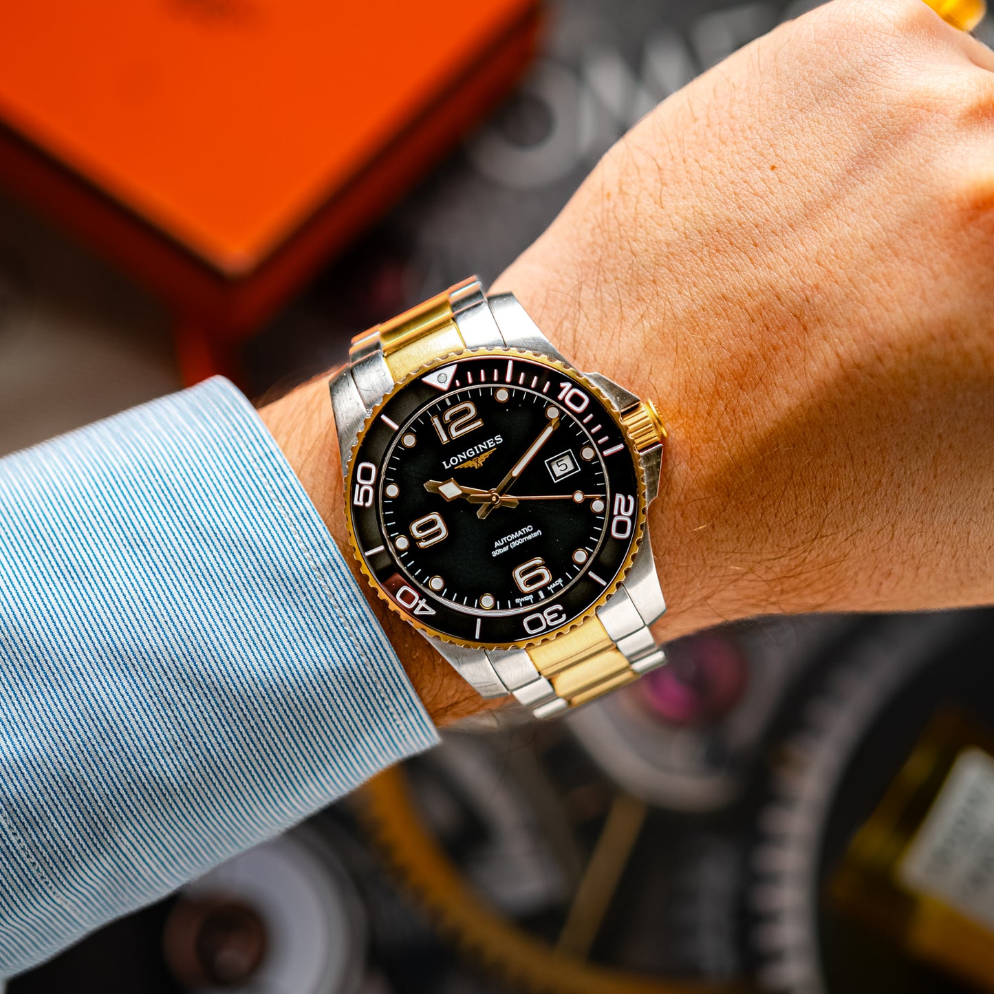 Longines HydroConquest Automatic Two-Tone 41mm