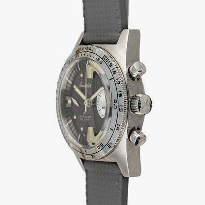 Aquastar Deepstar Automatic Chronograph Black 39mm