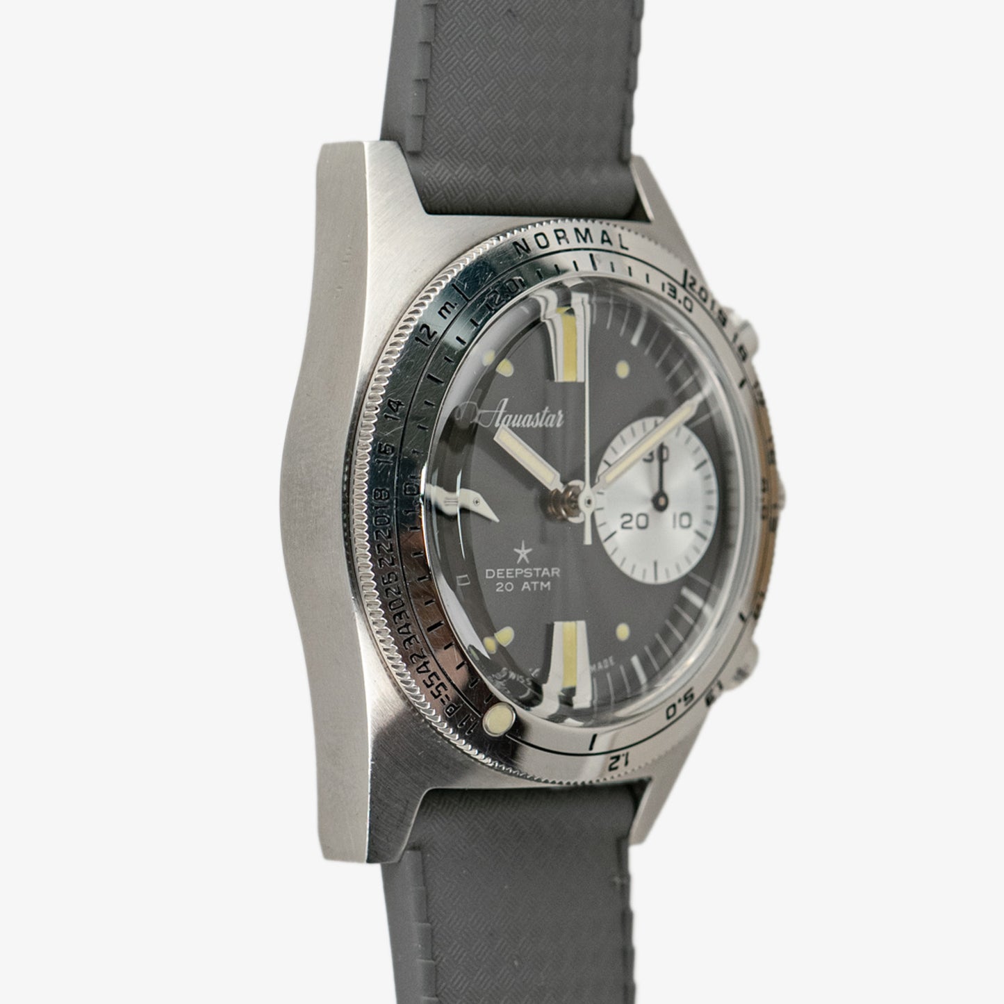 Aquastar Deepstar Automatic Chronograph Black 39mm