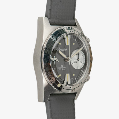 Aquastar Deepstar Automatic Chronograph Black 39mm