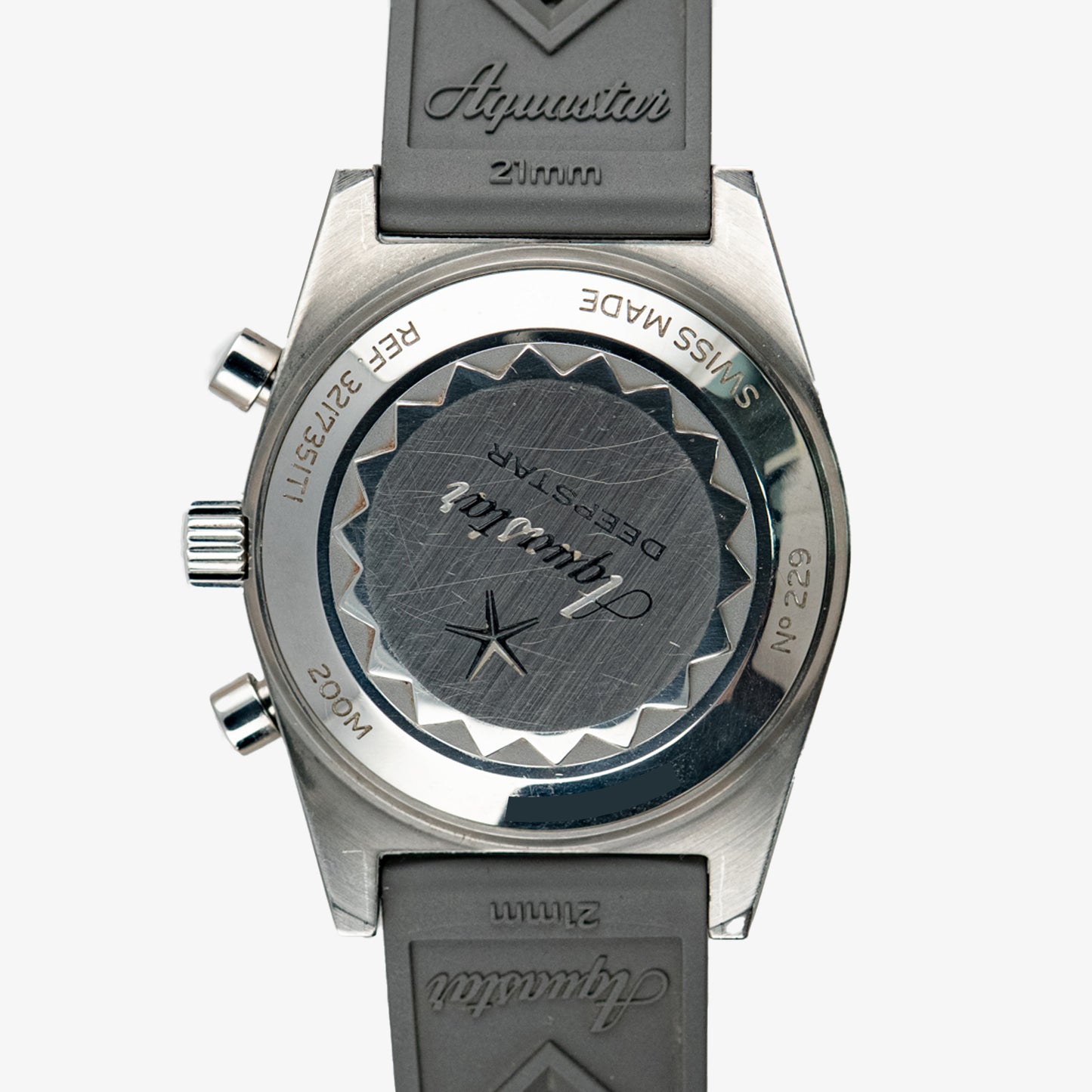 Aquastar Deepstar Automatic Chronograph Black 39mm