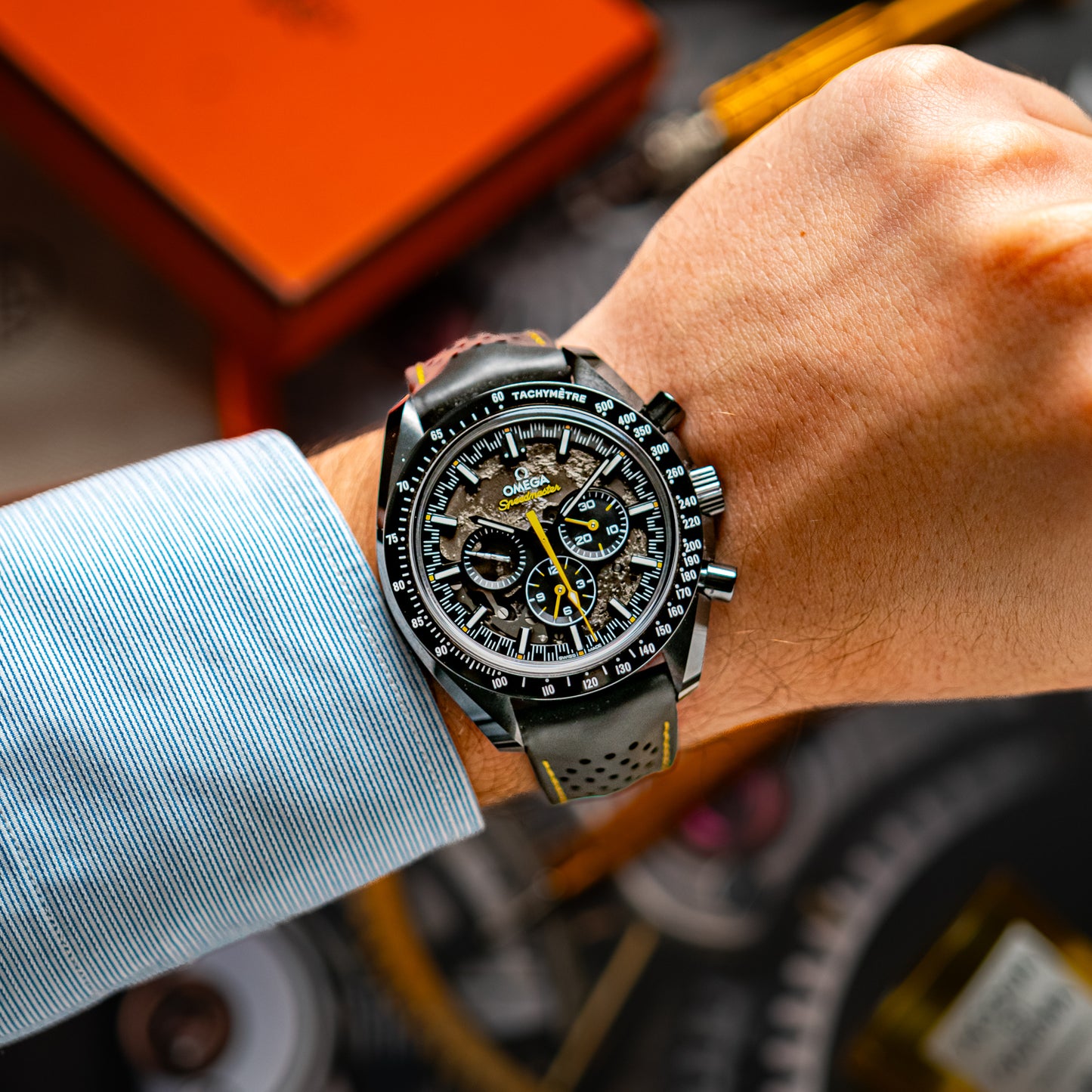Omega Speedmaster Moonwatch Apollo 8 Dark Side of the Moon 44.25mm