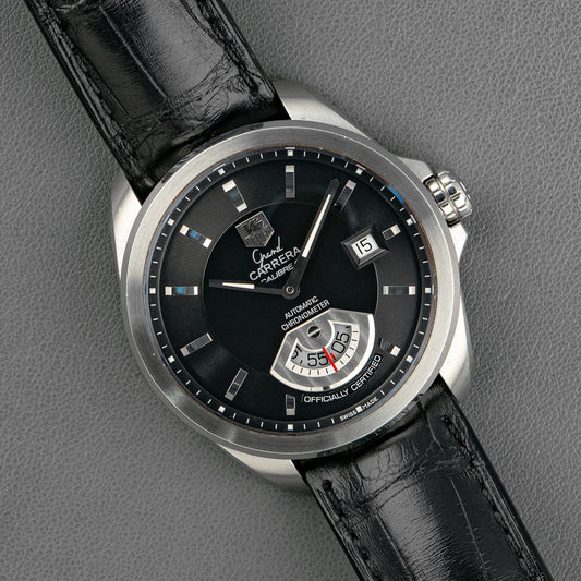 TAG Heuer Grand Carrera Calibre 6 Black Dial 40mm