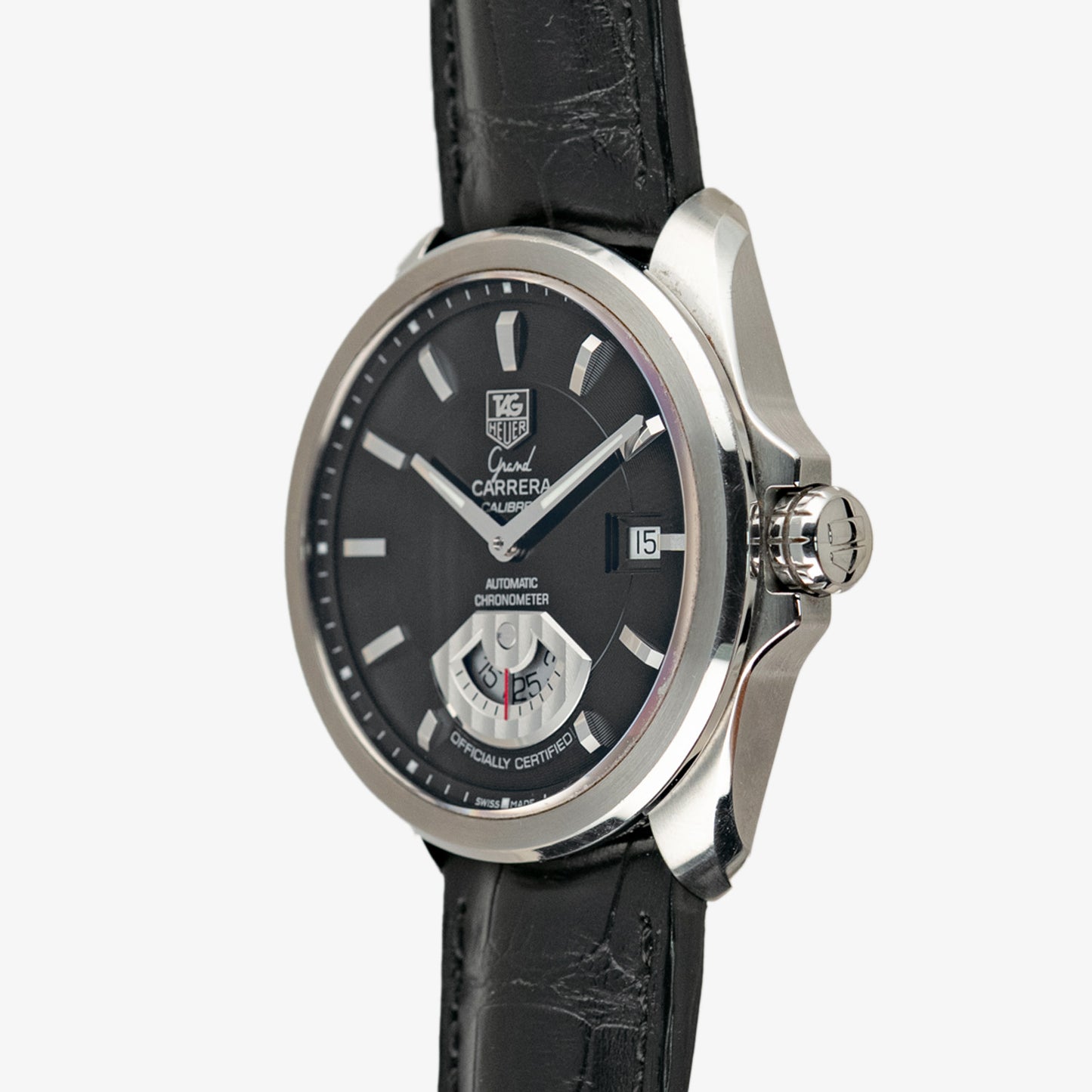 TAG Heuer Grand Carrera Calibre 6 Black Dial 40mm