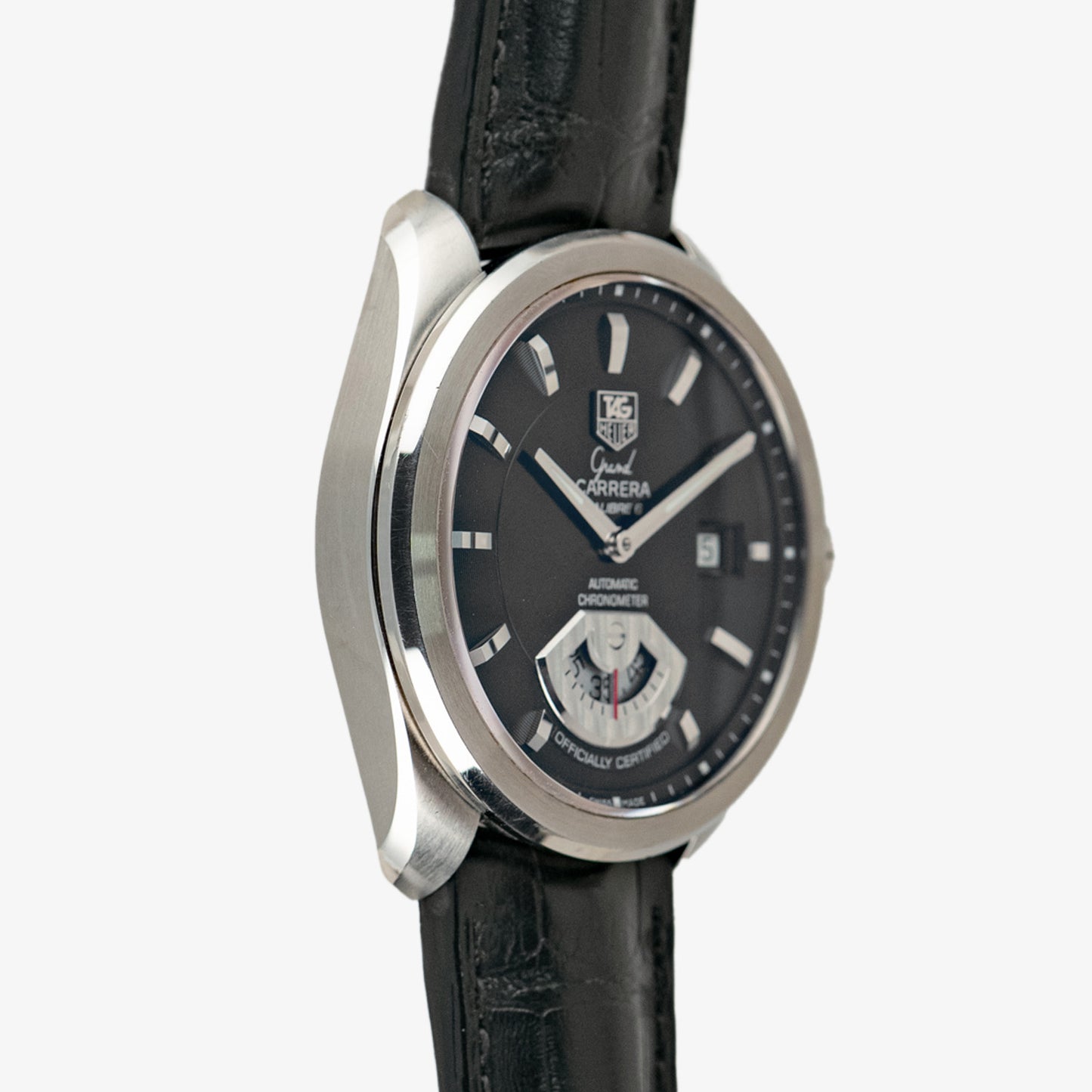 TAG Heuer Grand Carrera Calibre 6 Black Dial 40mm