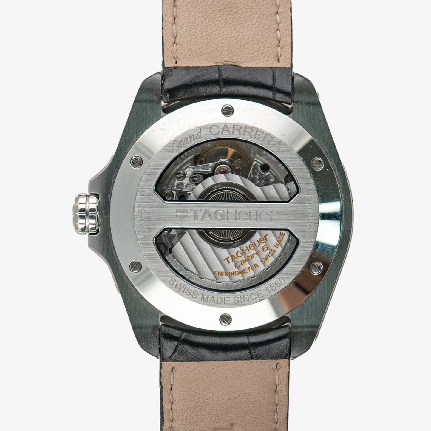 TAG Heuer Grand Carrera Calibre 6 Black Dial 40mm