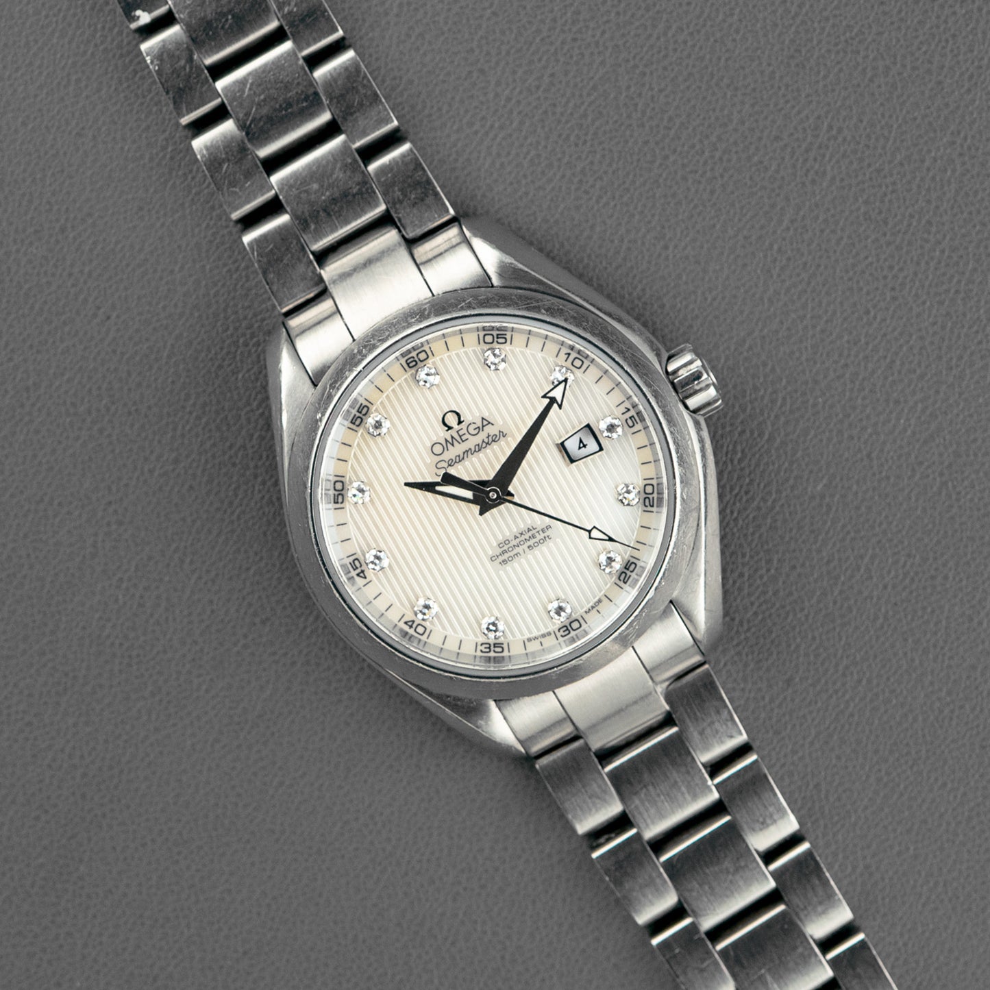 Omega Seamaster Aqua Terra Diamond Dial 34mm