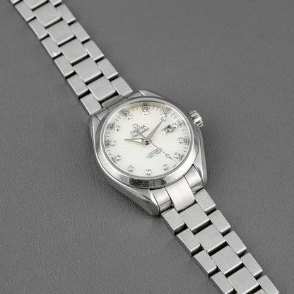 Omega Seamaster Aqua Terra Diamond Dial 34mm