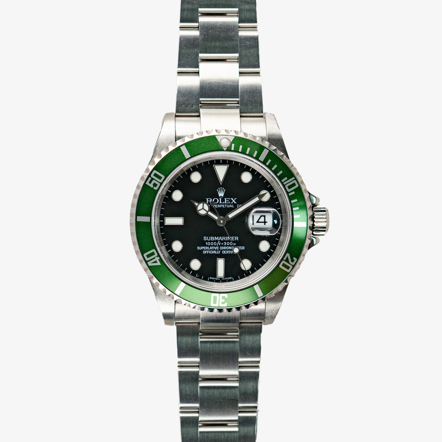 Rolex Submariner Date 16610LV "Kermit" 40mm