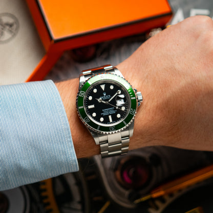 Rolex Submariner Date 16610LV "Kermit" 40mm