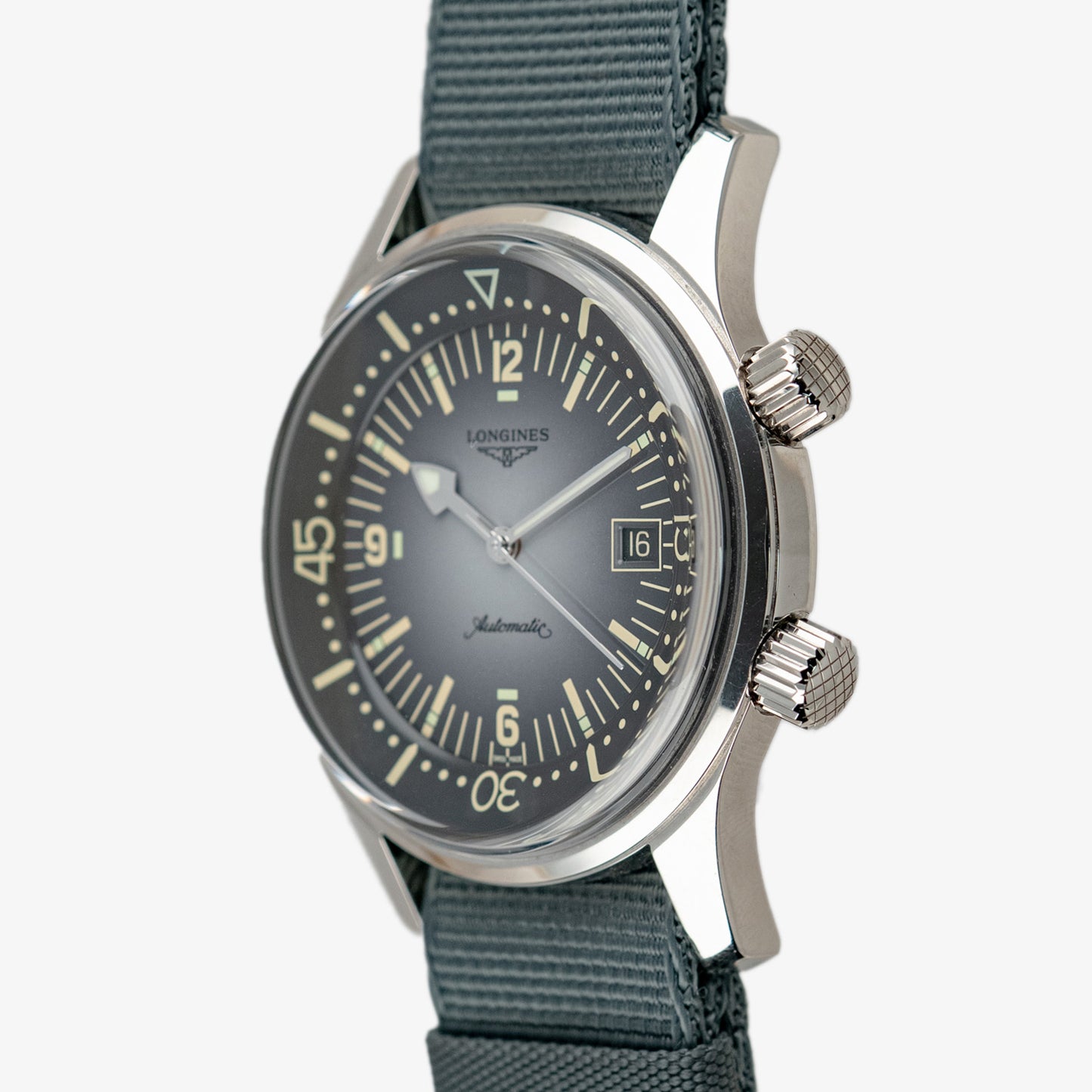 Longines Legend Diver Automatic Grey Dial 42mm